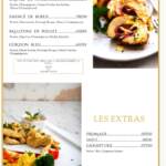 Menu Maison Honoré Marrakech June 2023 341221-260800